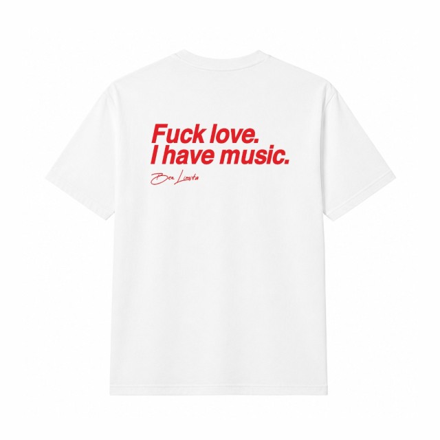 Fuck Love A Have Music Oversize Majica Fuck Love A Have Music Oversize Majica