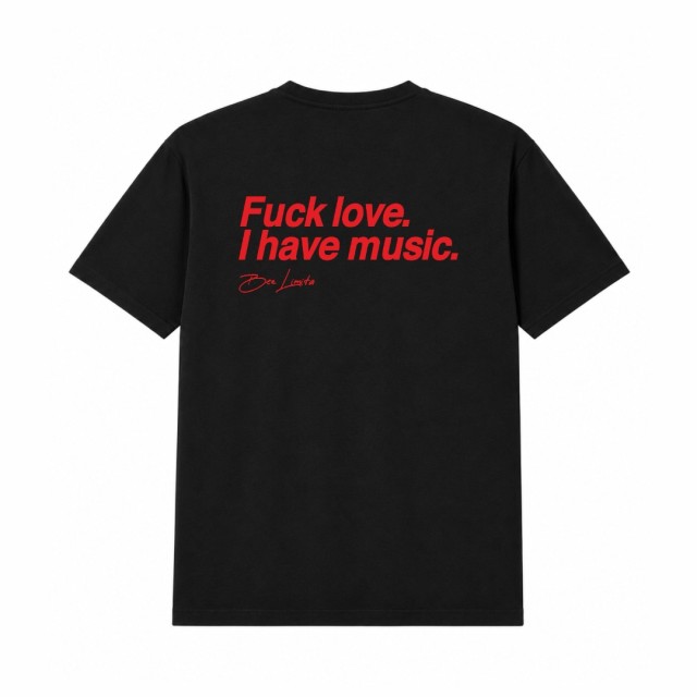 Fuck Love A Have Music Oversize Majica Fuck Love A Have Music Oversize Majica