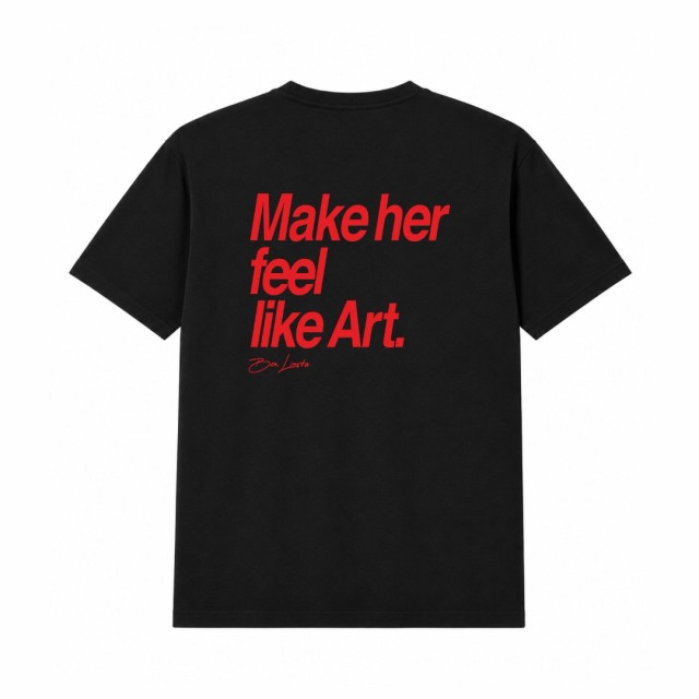 Make Her Feel Like Art Oversize Majica Make Her Feel Like Art Oversize Majica