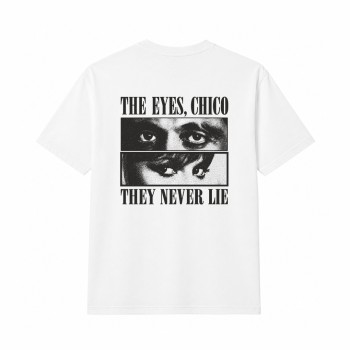 THE EYES CHICO THEY NEVER LIE Oversize Majica