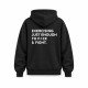 Exercising Just Enough To F#Ck & Fight Oversize Dukserica Exercising Just Enough To F#Ck & Fight Oversize Dukserica