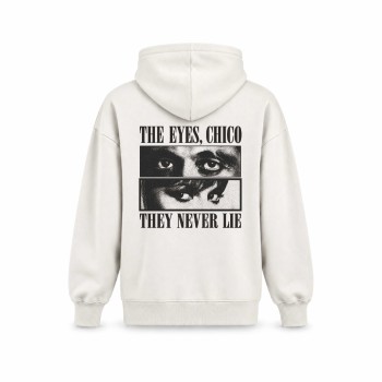 THE EYES CHICO, THEY NEVER LIE OVERSIZE DUKSERICA THE EYES CHICO, THEY NEVER LIE OVERSIZE DUKSERICA