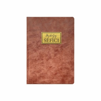 BERLIN B5 rokovnik roze/crvena