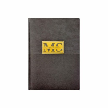 BOTTEGA B5 rokovnik crni