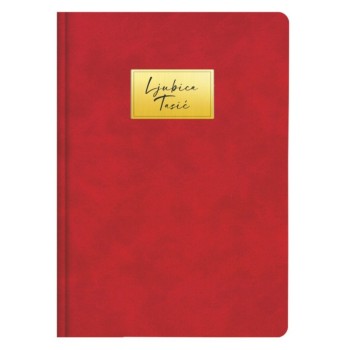 MONDO B5 rokovnik datumirani crveni